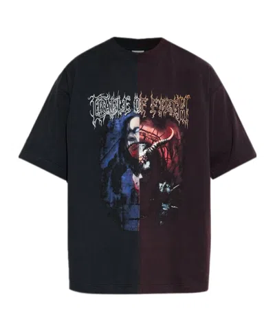 Vetements Printed T-shirt In Black