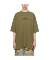 Vetements Property Of  Cotton T-shirt In Green