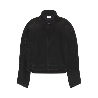 Pre-owned Vetements Racing Denim Vintage Jacket 'black' | Men's Size M