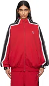 Vetements Red Gym Track Jacket In Red