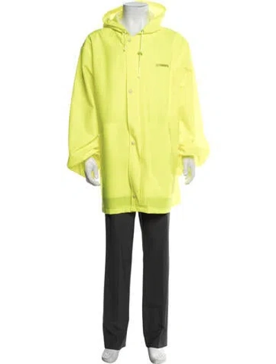 Pre-owned Vetements Reflective Logo Jacket In Green