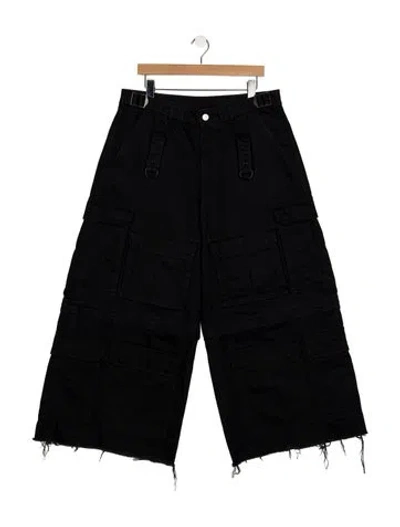 Pre-owned Vetements Relaxed Fit Jeans In Black