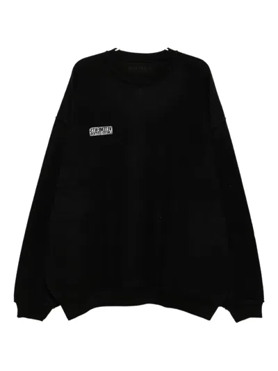 Vetements Reversible Sweatshirt In Black