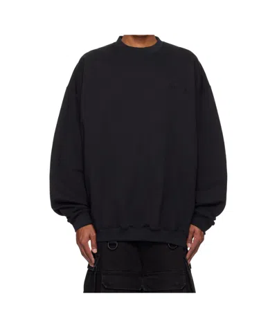 Vetements Round-neck Sweater In Black