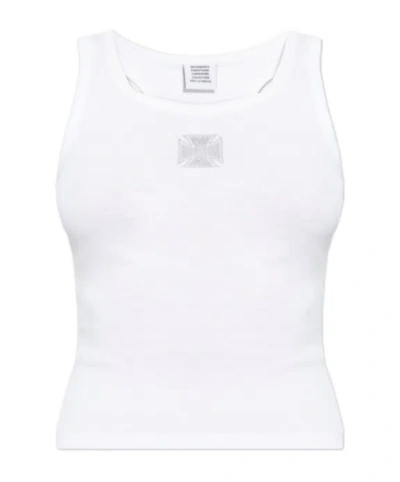 Vetements Round Neck Tank Top In Multi