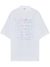 Vetements She Never Looked Nice Oversized T-shirt In White