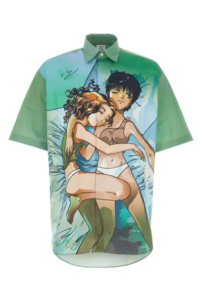 Vetements Anime Shirt In Multicolor