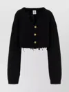 Vetements Black Alpaca Blend Cardigan
