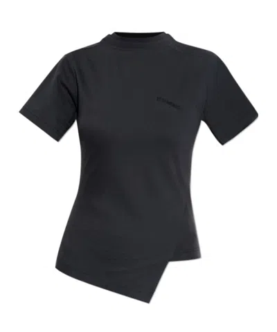Vetements Asymmetric Layered T-shirt In Gray