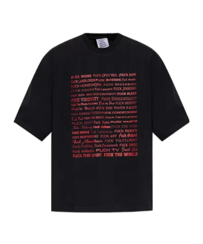 Vetements Short-sleeved T-shirt