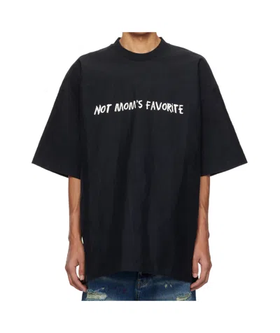 Vetements Short-sleeved T-shirt In Black