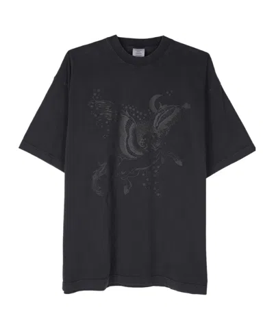 Vetements Short-sleeved T-shirt In Black