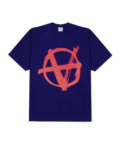 Vetements Short-sleeved T-shirt In Blue