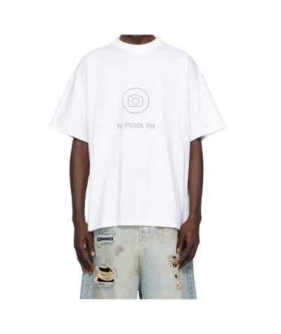 Vetements Short-sleeved T-shirt In White