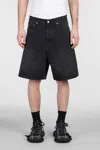 Vetements Shorts In Black