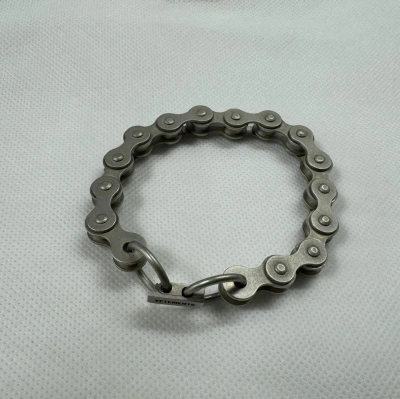 Pre-owned Vetements Silver Biker Chain Bracelet