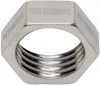 Vetements Silver Thin Nut Ring In Silver