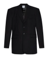 Vetements 'blazer Brodé Du Logo' In Black