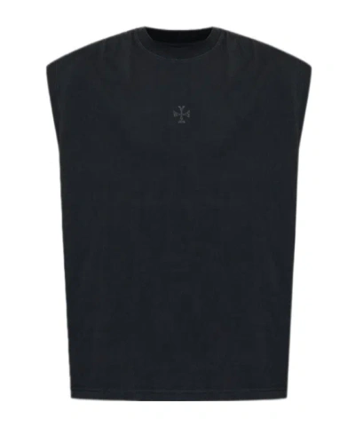 Vetements Sleeveless T-shirt In Black