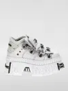 Vetements X New Rock Platform Sneakers In White