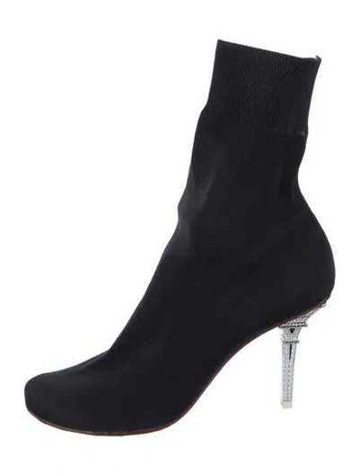 Pre-owned Vetements Sock Boots In Black