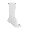 Vetements Socks With Logo In White