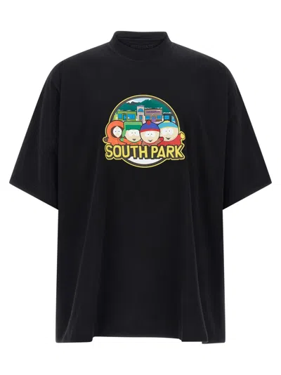 Vetements 'southpark' T-shirt In Black