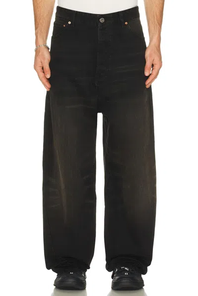 Vetements Spiral Jeans In Black