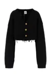 Vetements Black Alpaca Blend Cardigan