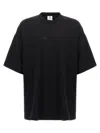 Vetements Oversized Crew Neck Embellished Text T-shirt