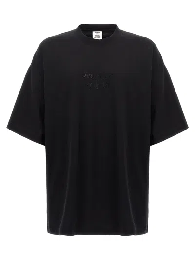 Vetements Spoiled By God T-shirt In Black