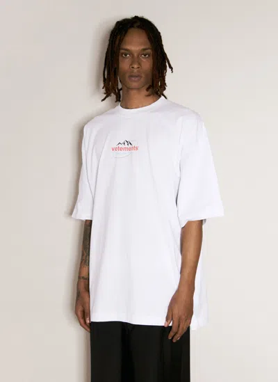 Vetements White Spring Water T-shirt