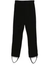 Vetements Straight Leg Trouser In Black