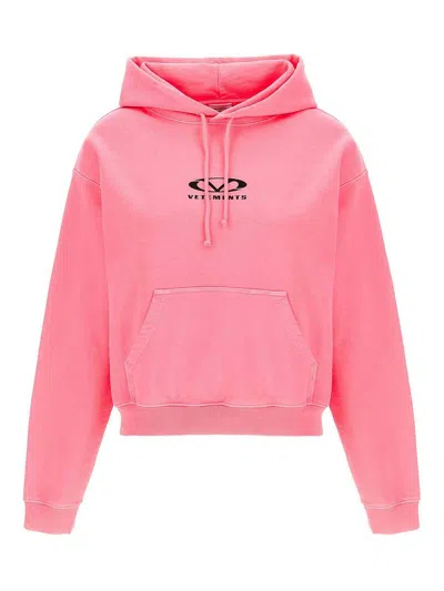 VETEMENTS SUDADERA - COLOR CARNE Y NEUTRAL