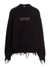Vetements Long-sleeved Sweater In Purple
