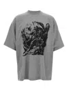 Vetements Goth T-shirt Gray In Grey