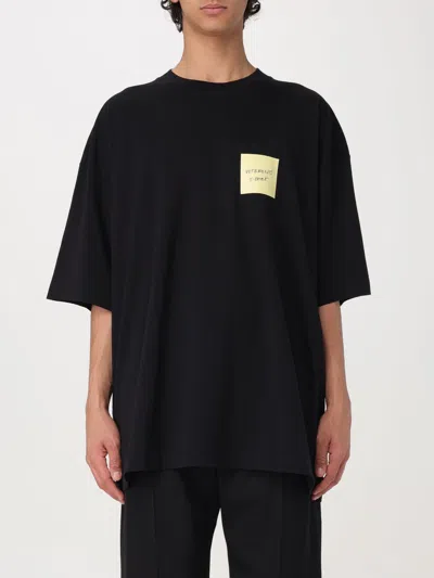 Vetements T-shirt  Men Color Black