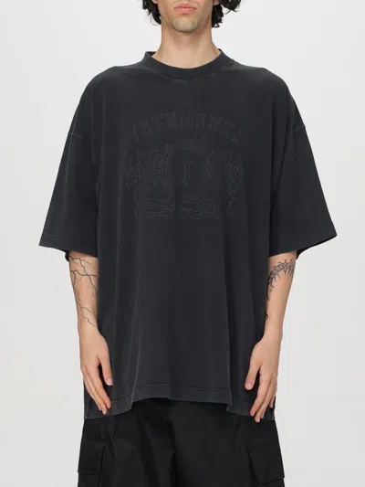 Vetements T-shirt  Men Color Black