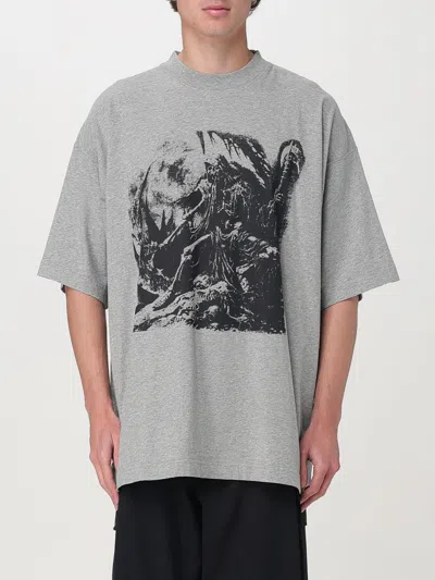 VETEMENTS T-SHIRT VETEMENTS MEN COLOR GREY,G60969020