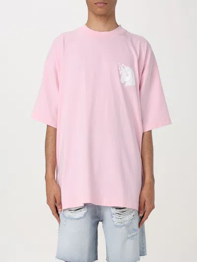 Vetements T-shirt  Men In Pink