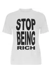 Vetements Short-sleeved Slogan T-shirt In White