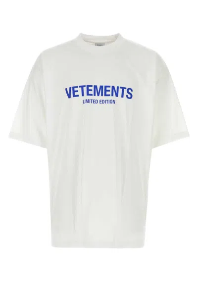 Vetements T-shirt In White