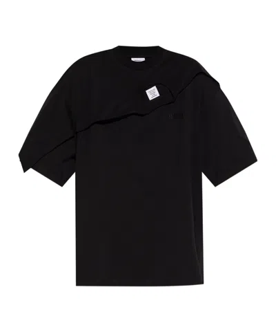 Vetements T-shirt With Decorative Finish