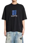 Vetements Black Logo Sweatpants In Black
