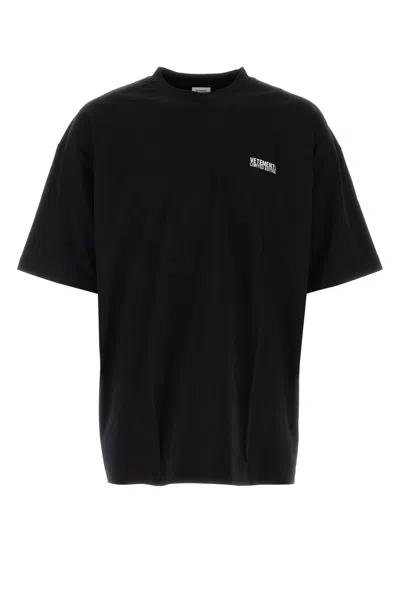 Vetements T-shirts-m Nd  Male,female In Brown