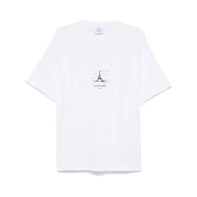 Vetements T-shirts In White