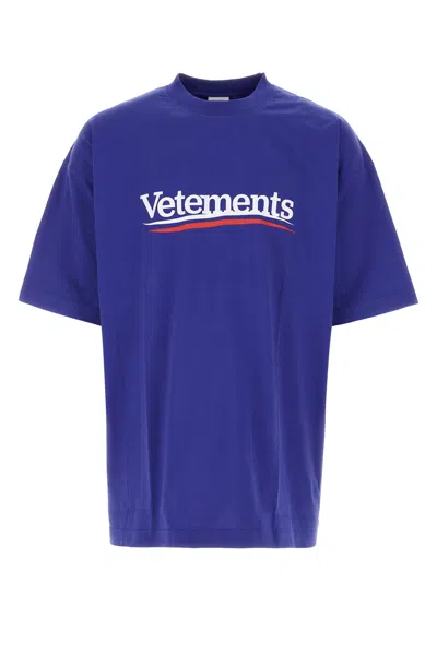 Vetements T-shirts-m Nd  Male,female In Burgundy