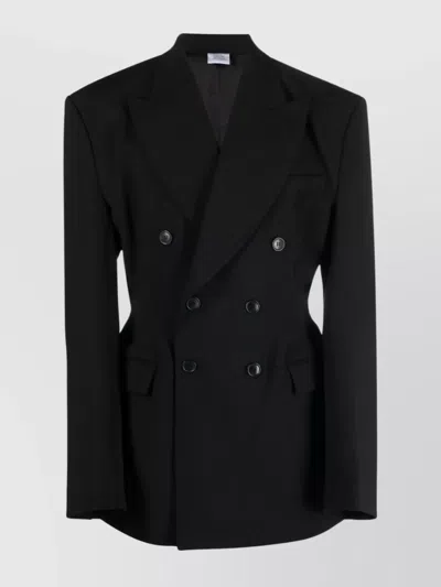 VETEMENTS TAILORED BLAZER WITH PADDED SHOULDERS AND POCKETS