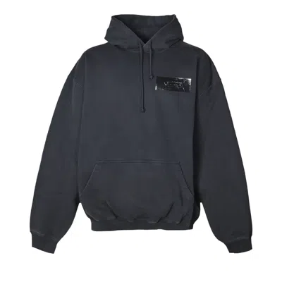 Pre-owned Vetements Taped Logo Hoodie 'black' | Men's Size S