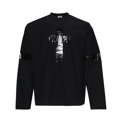 Pre-owned Vetements Taped Long-sleeve 'black' | Men's Size L